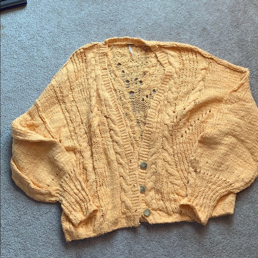 NWOT Free People sandstorm cardigan - Picture 6 of 9